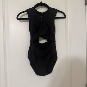 Five Dancewear Black Renegade Leotard